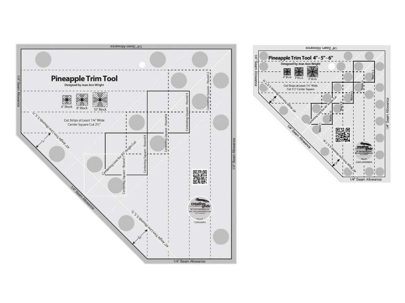 Creative Grids 2 Pack - Pineapple Trim Tool (CGRJAW3) and Pineapple Trim Tool Mini (CGRJAW3MINI) - Image 1
